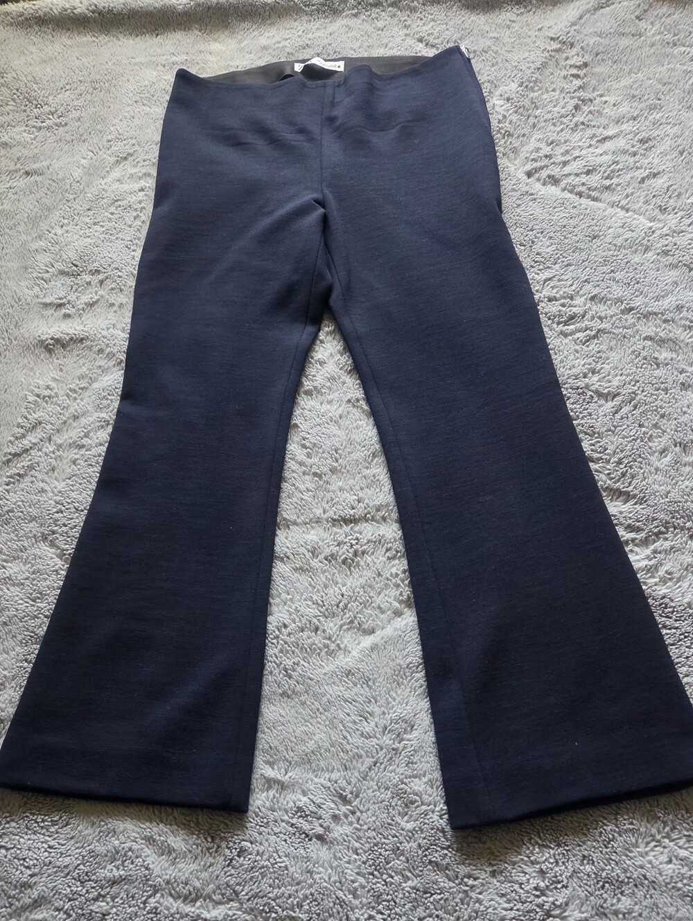 Zara Navy Knit Pants Sz L